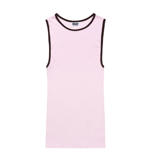 NØRGAARD PAA STRØGET NPS TANK TOP KONTRAST ROSE/BROWN